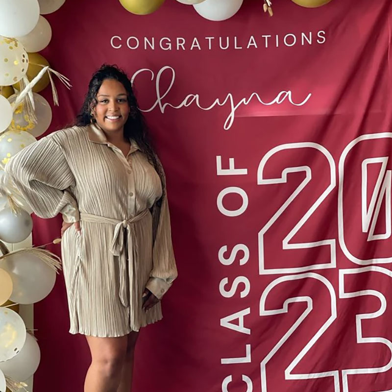 Class of 2024 Custom Graduation Party Backdrop Grad School Colors Banner