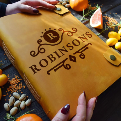 Personalized Family Recipe Book Mamas Kitchen Gift