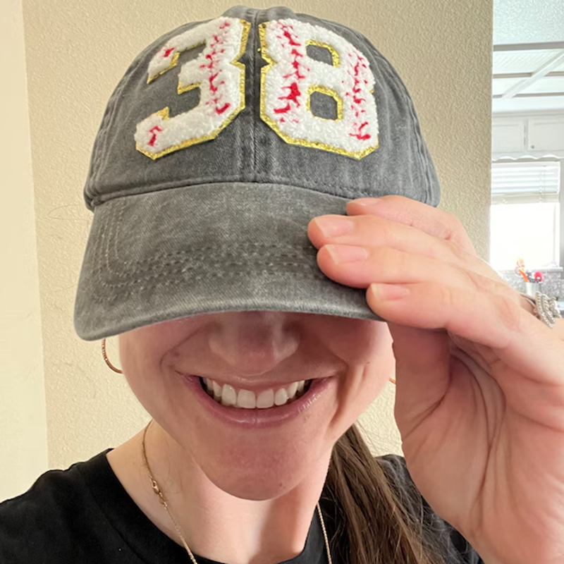 Personalized Chenille Patch Baseball/Softball Caps