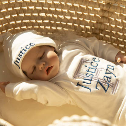 Personalized Sleeper Baby Coming Home Outfit