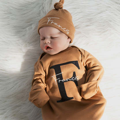 Personalized Hospital Gown Coming Home Outfit