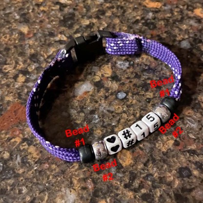 Custom Ice Hockey Skate Lace Bracelets Gift For Hockey Team Hockey Lover