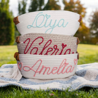 Custom Baby basket Baby Shower Gift Basket