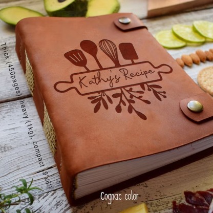 Personalized Family Recipe Book Mamas Kitchen Gift