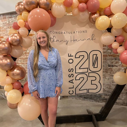 Class of 2024 Custom Graduation Party Backdrop Grad School Colors Banner