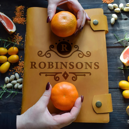 Personalized Family Recipe Book Mamas Kitchen Gift