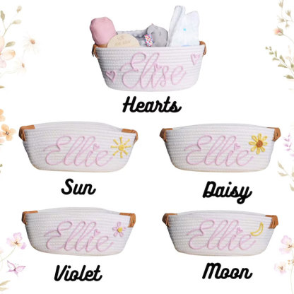 Custom Baby basket Baby Shower Gift Basket
