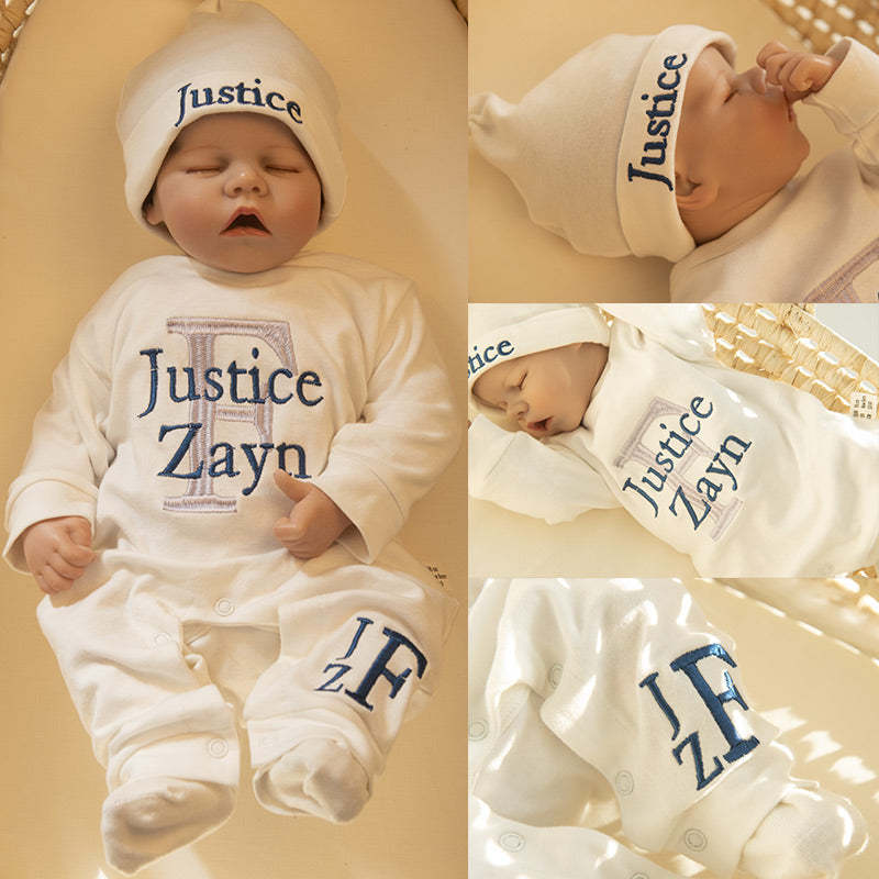 Personalized Sleeper Baby Coming Home Outfit