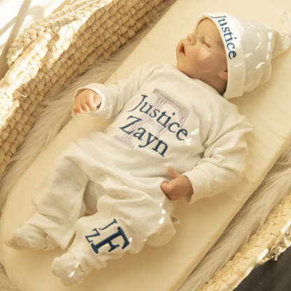 Personalized Sleeper Baby Coming Home Outfit