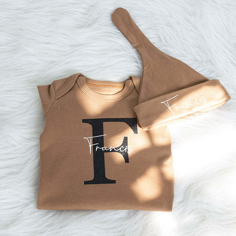 Personalized Hospital Gown Coming Home Outfit