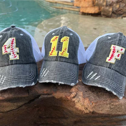 Personalized Chenille Patch Baseball/Softball Caps