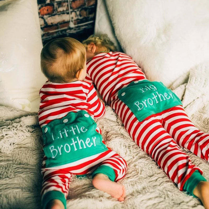 Embroidery Christmas Baby/Toddler Onesie Elf Pyjamas