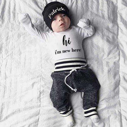 Personalized Newborn Outfit Baby Boy Outfits