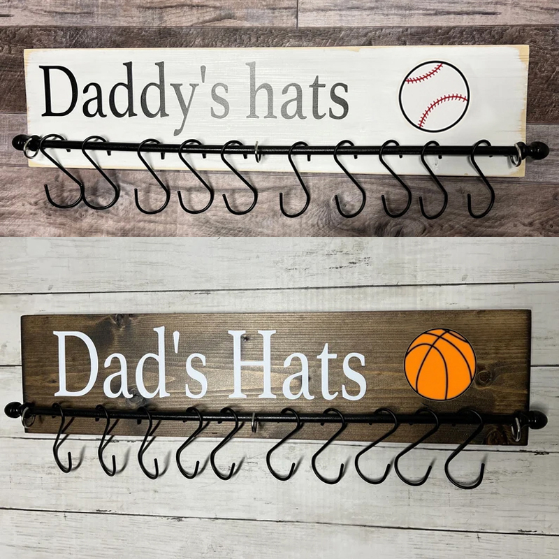 22 inch hat stand storage rack baseball basketball football rugby