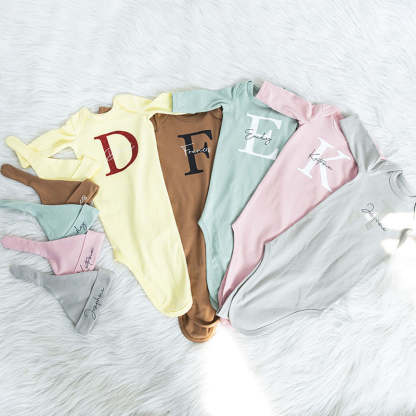 Personalized Hospital Gown Coming Home Outfit