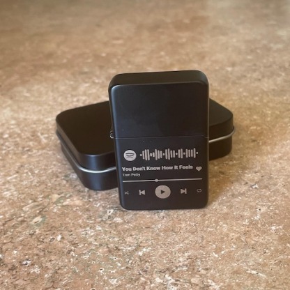 Personalized Lighter Song Code Music Lighter Valentine's Day Gift