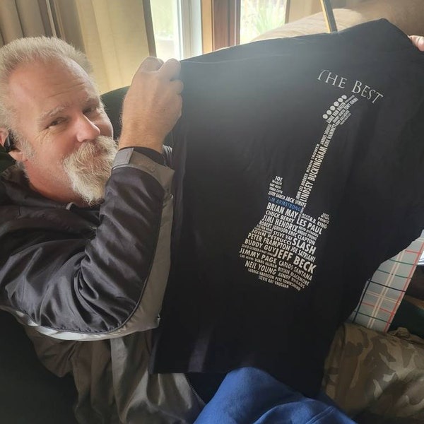 Custom Guitar Shirt Guitar Legends T-shirt Gift for Guitar Players
