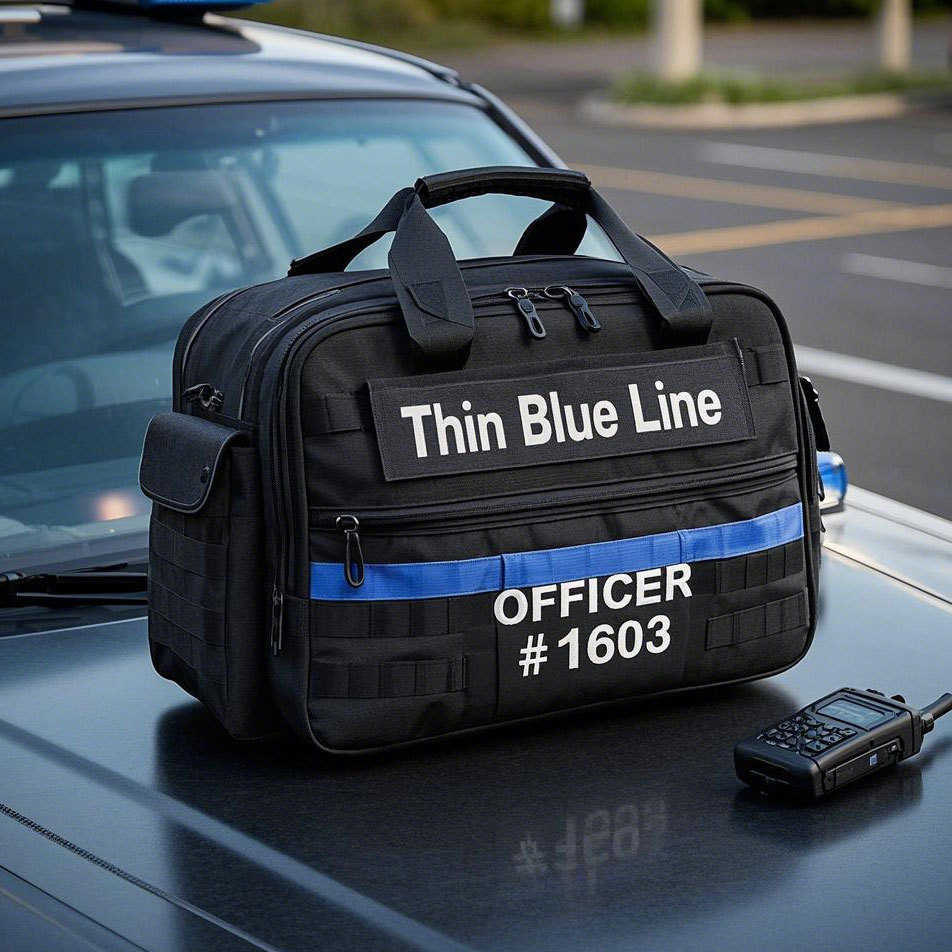 Personalized Police Officer Waterproof Multifunctional Bag