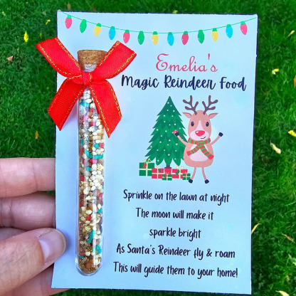 Magic Reindeer Food Christmas Eve Gift