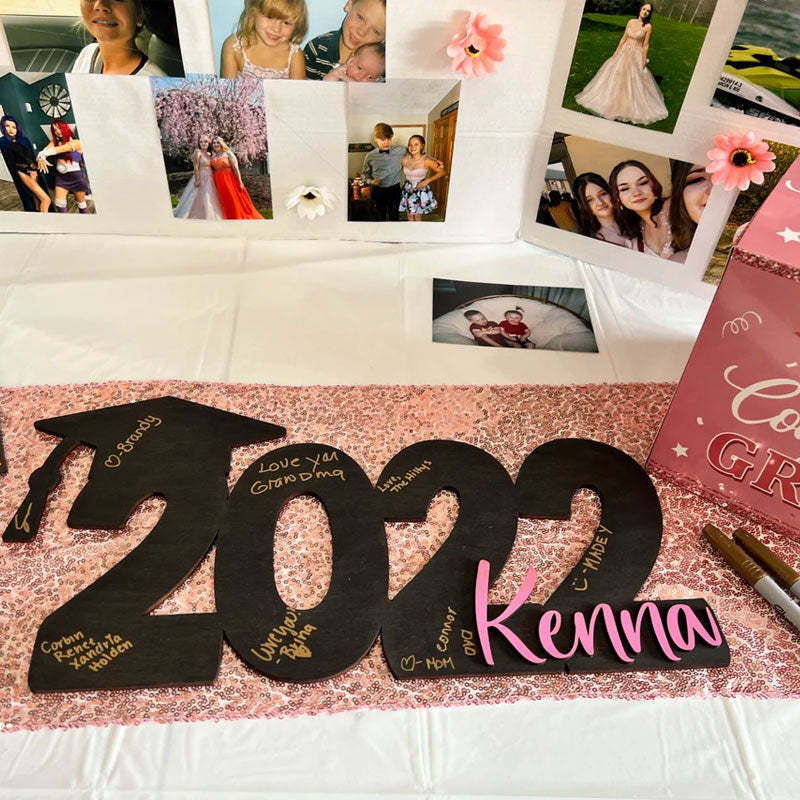 Graduation Guestbook Sign, Graduation Party Decor, Grad Sign
