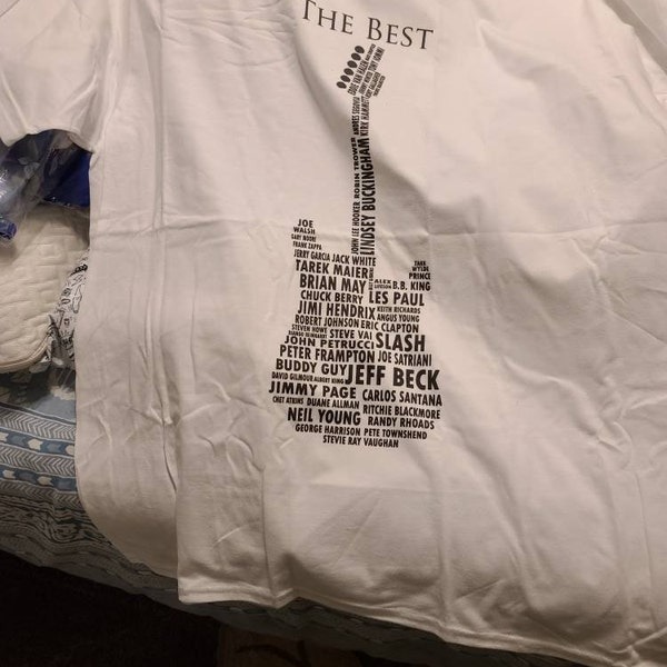 Custom Guitar Shirt Guitar Legends T-shirt Gift for Guitar Players