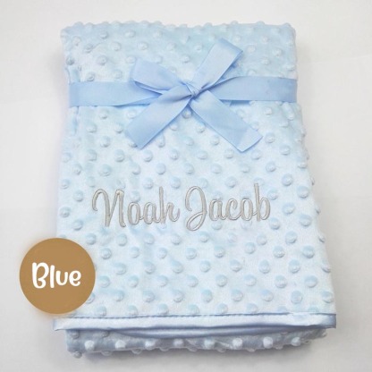 Personalized Soft and Fluffy Baby Blanket