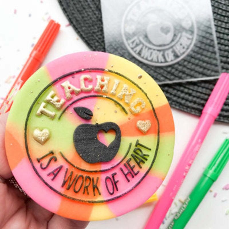 Teacher Cookie Stamp, Appreciation Gift, End of Term Treats, Xmas Gift