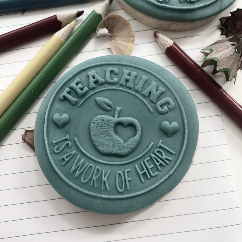 Teacher Cookie Stamp, Appreciation Gift, End of Term Treats, Xmas Gift