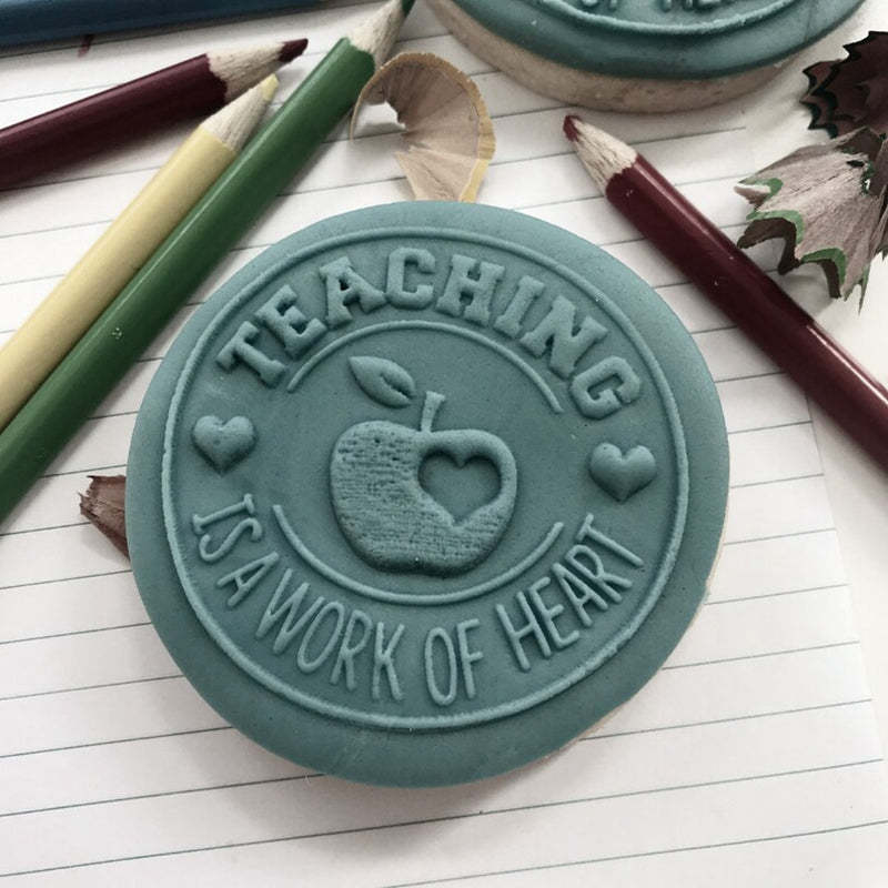 Teacher Cookie Stamp, Appreciation Gift, End of Term Treats, Xmas Gift