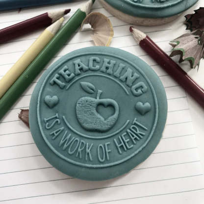 Teacher Cookie Stamp, Appreciation Gift, End of Term Treats, Xmas Gift