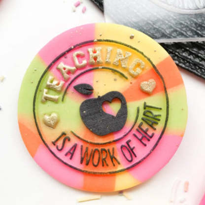 Teacher Cookie Stamp, Appreciation Gift, End of Term Treats, Xmas Gift