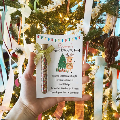 Magic Reindeer Food Christmas Eve Gift