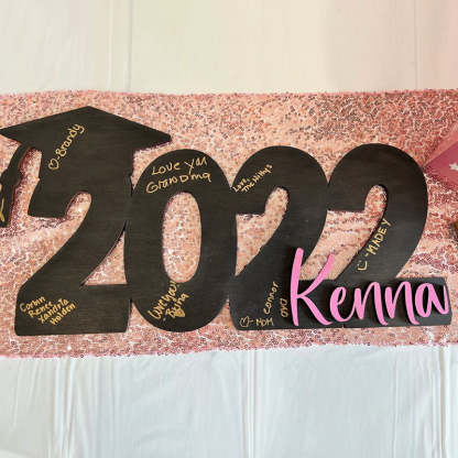 Graduation Guestbook Sign, Graduation Party Decor, Grad Sign