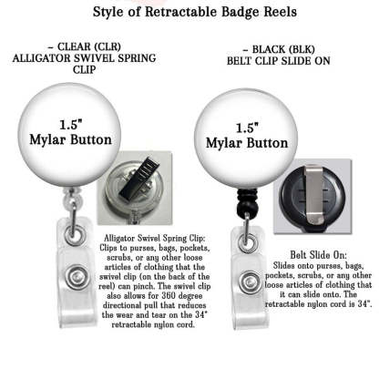 Personalized Nurse Badge Reel RN Nurse Badge Reel