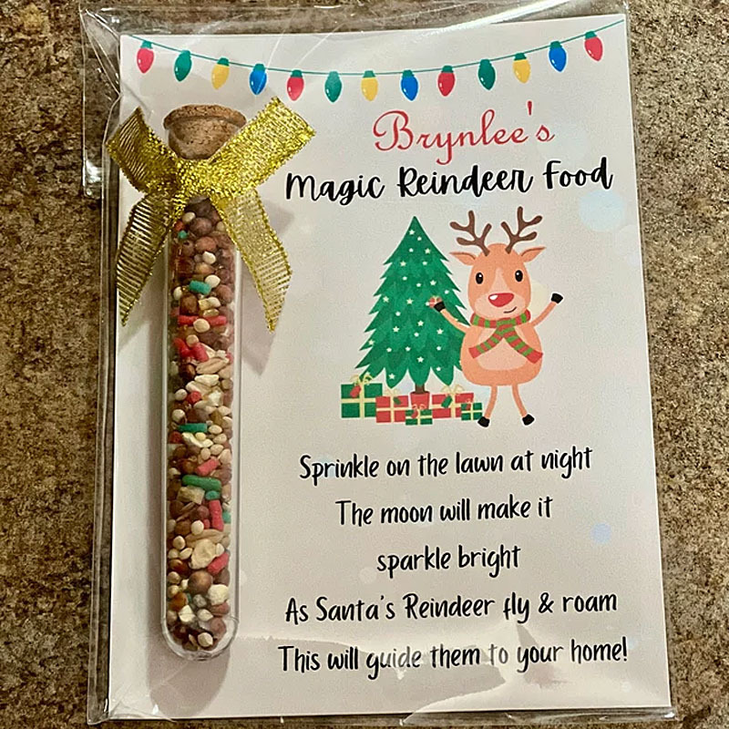 Magic Reindeer Food Christmas Eve Gift