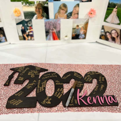 Graduation Guestbook Sign, Graduation Party Decor, Grad Sign