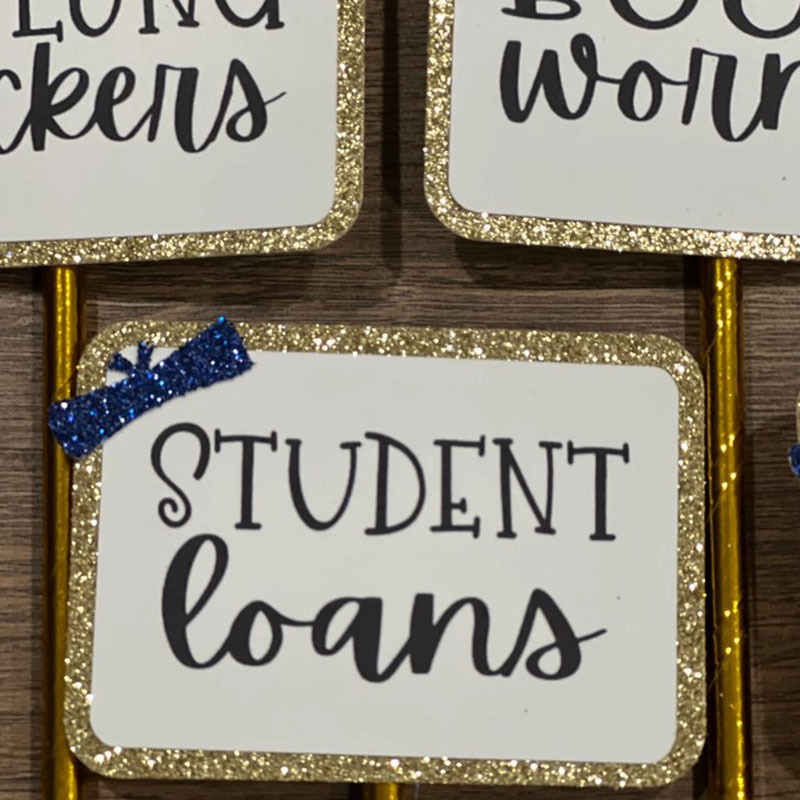 Candy Buffet Sign - Graduation Candy Bar -Graduation Party Favors