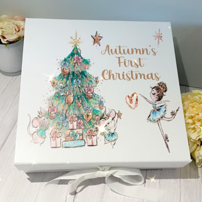 Beautiful Christmas Eve Box with Ribbon Tie Christmas Eve Gift