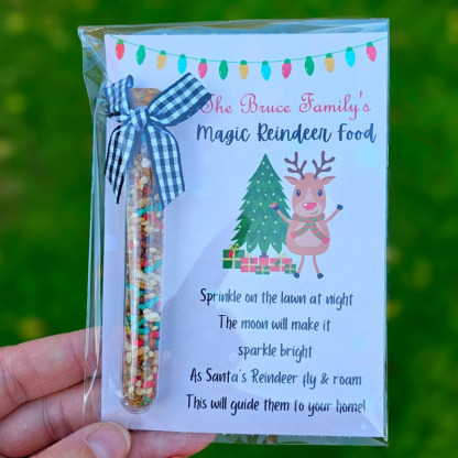 Magic Reindeer Food Christmas Eve Gift