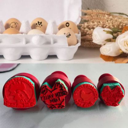 Custom Egg Carton Stamp Engraved Farm Egg Stamp