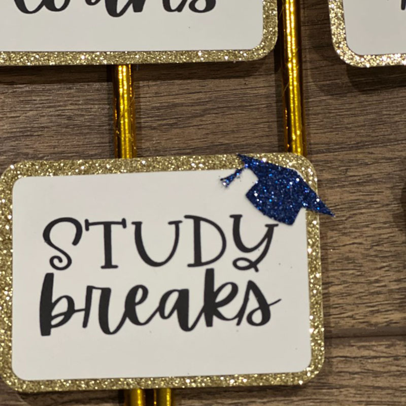 Candy Buffet Sign - Graduation Candy Bar -Graduation Party Favors