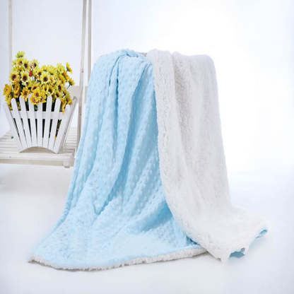 Personalized Soft and Fluffy Baby Blanket