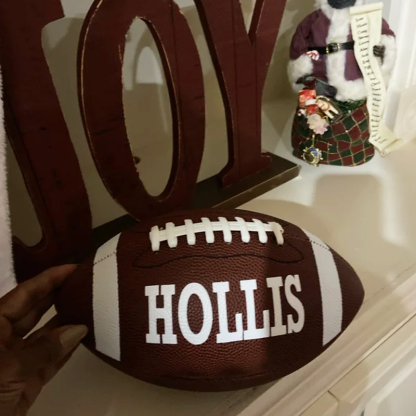 A Custom Football For American Football Fans