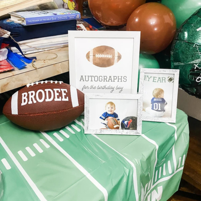 A Custom Football For American Football Fans
