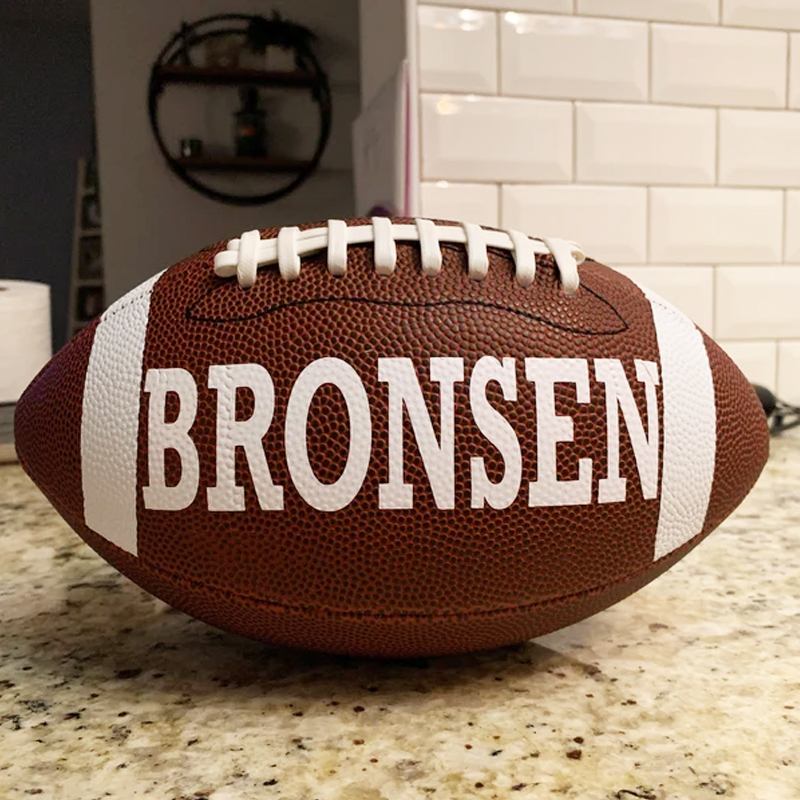 A Custom Football For American Football Fans