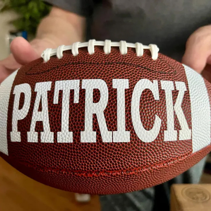 A Custom Football For American Football Fans