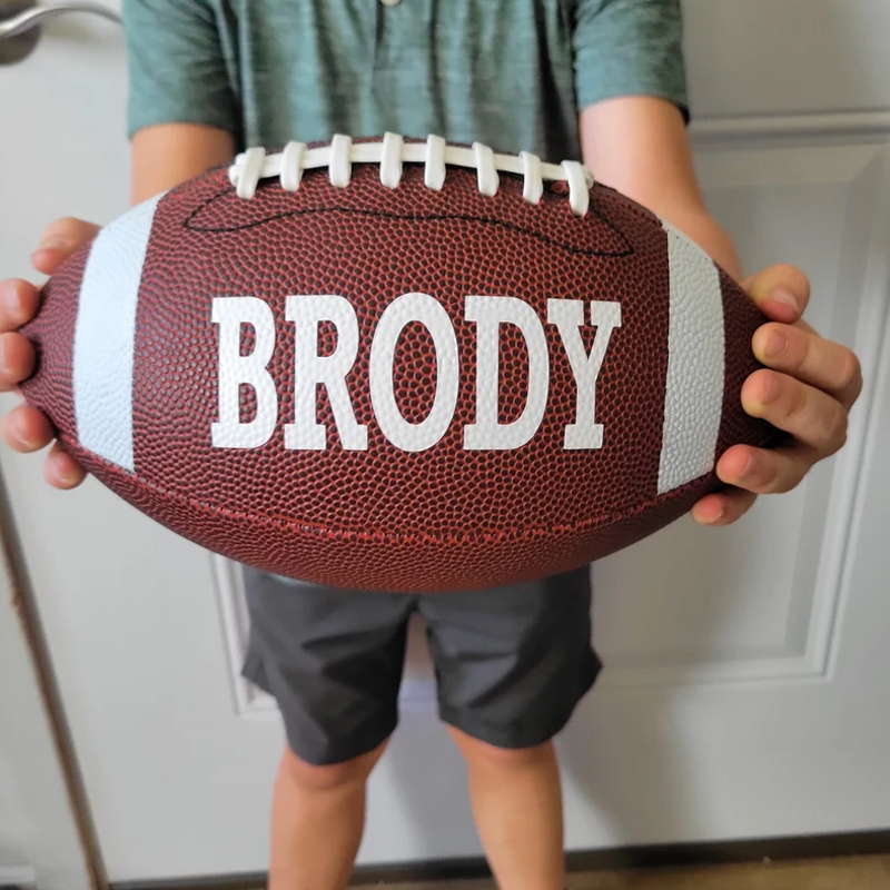 A Custom Football For American Football Fans