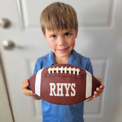 A Custom Football For American Football Fans