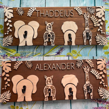 Animal Butt Sign Animal Hooks Sign