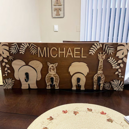 Animal Butt Sign Animal Hooks Sign